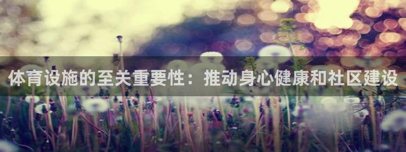 意昂体育3招商电话地址查询：体育设施的至关重要性：推