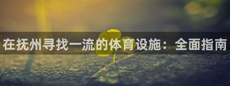 意昂体育3平台假的吗是真的吗：在抚州寻找一流的体育设